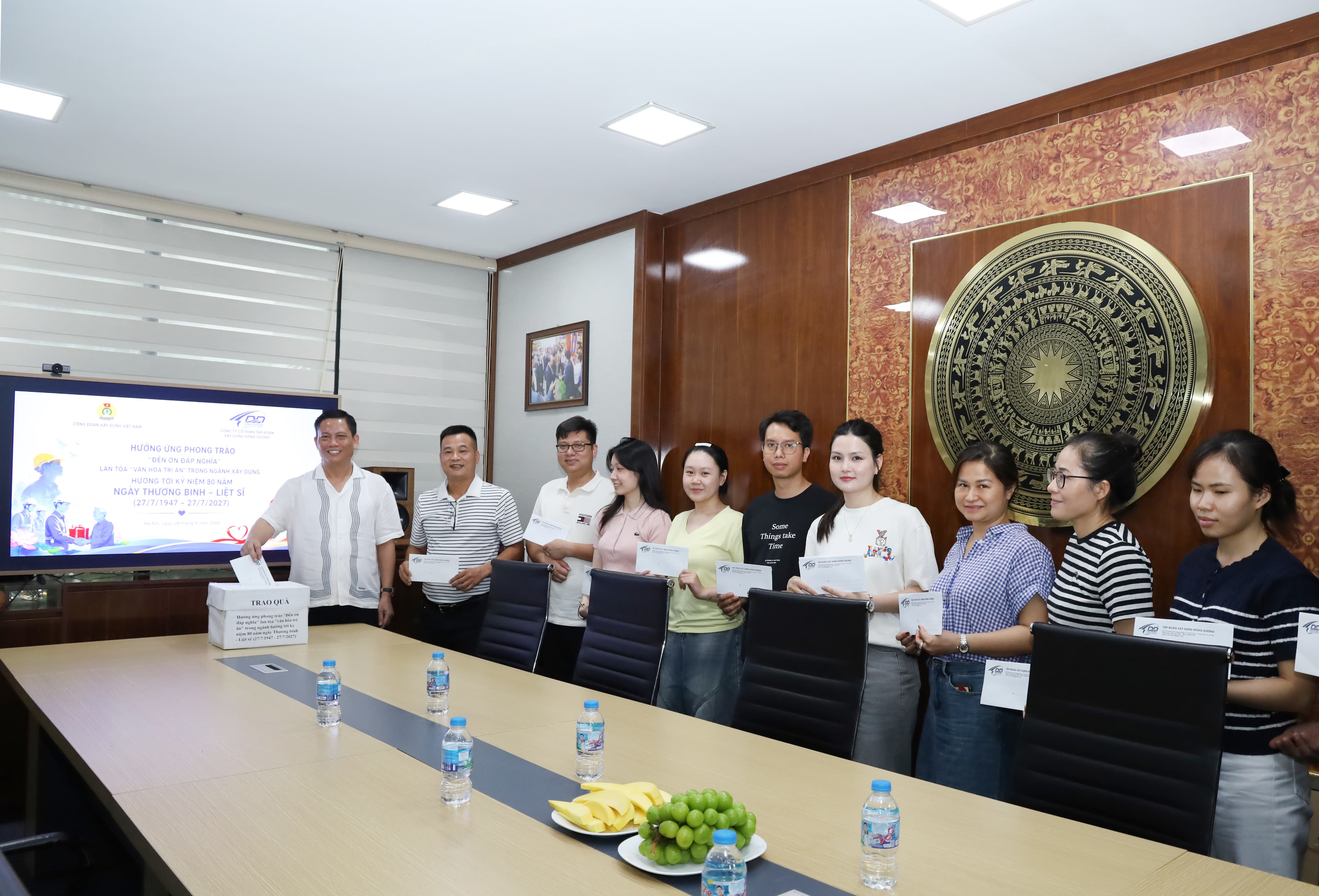 Công ty Cổ phần Tập đoàn Xây dựng Đông Dương phát động hưởng ứng phong trào "Đền ơn đáp nghĩa", lan tỏa "văn hóa tri ân" trong ngành Xây dựng 3