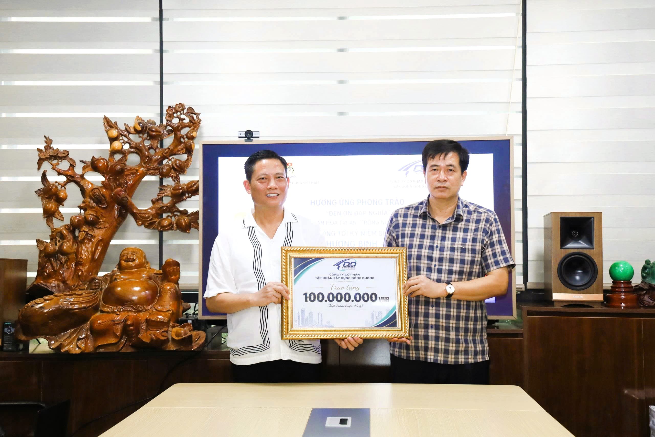 Công ty Cổ phần Tập đoàn Xây dựng Đông Dương phát động hưởng ứng phong trào "Đền ơn đáp nghĩa", lan tỏa "văn hóa tri ân" trong ngành Xây dựng